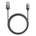 Verbatim Lightning  Metallic Charge & Sync Lightning Cable - Black 120cm